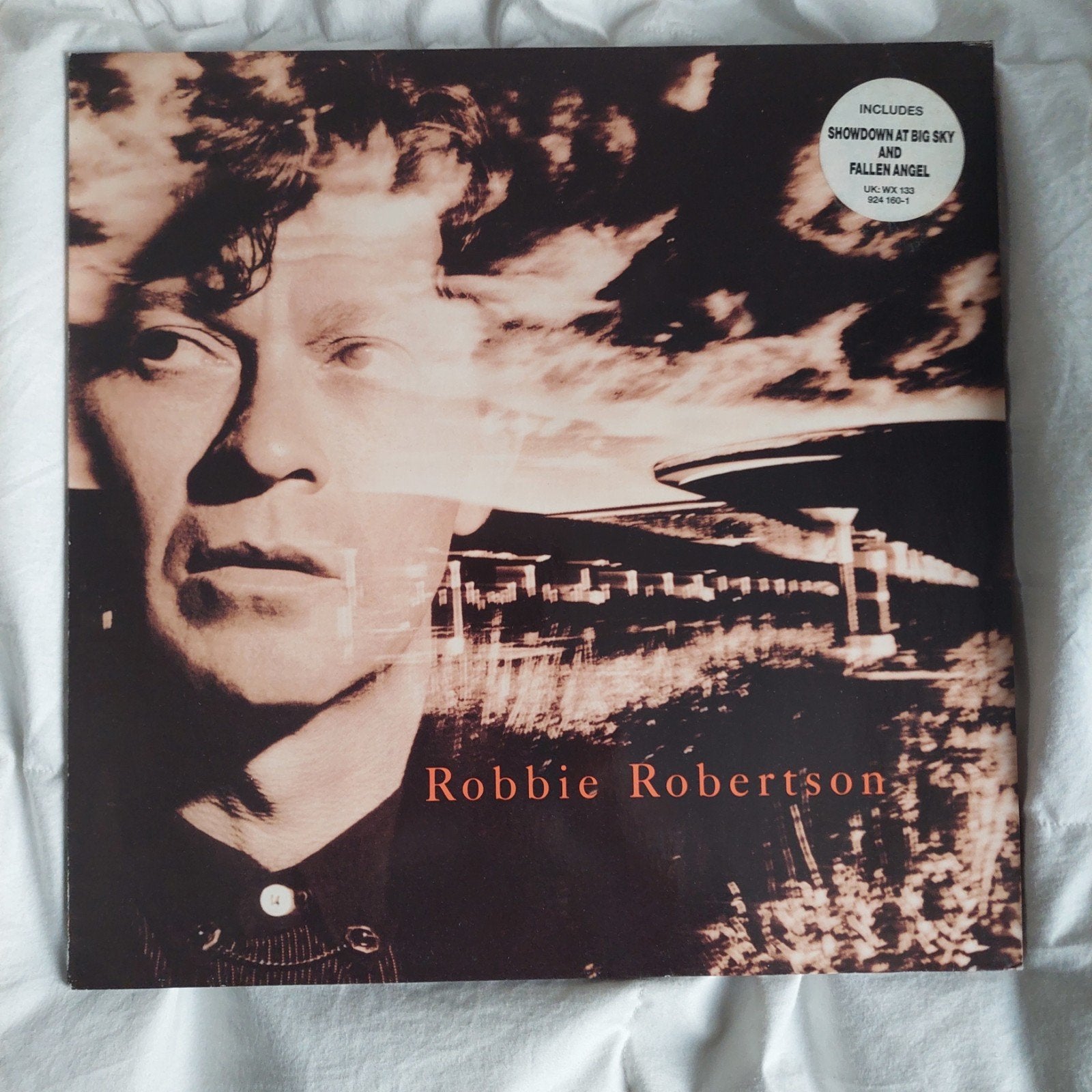 LP Robbie Robertson (the Band) : échec d'Angel Geffen Record, CD & DVD, Enlèvement, Comme neuf, Rock classique