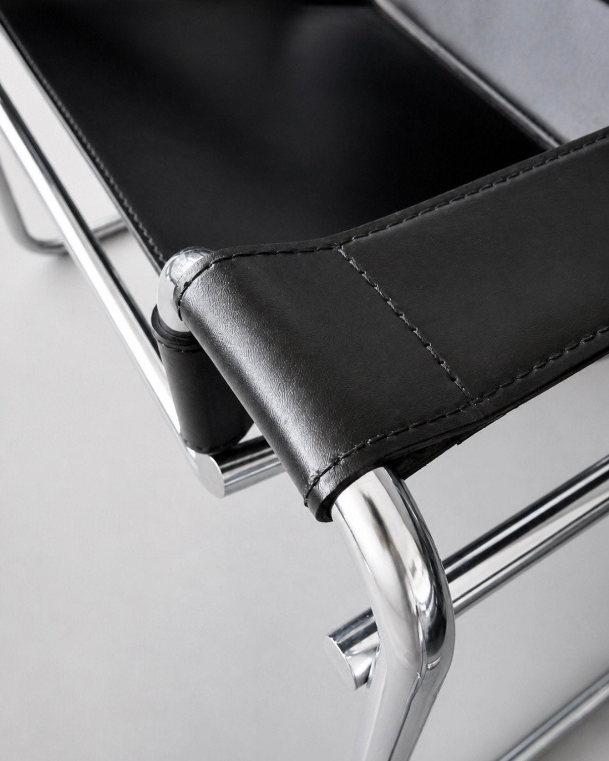 Vintage Original Wassily Chair – Fasem, Ophalen, Gebruikt, Leer, Marcel Breuer Wassily Fasem Bauhaus Collectible Design