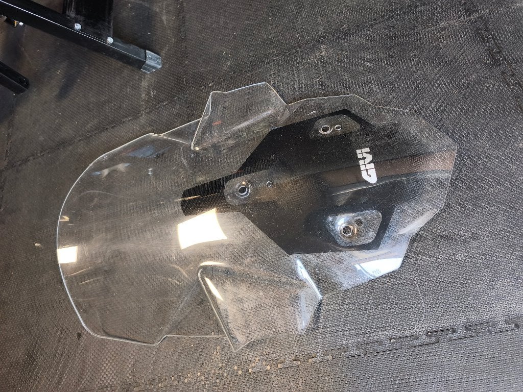 bulle haute givi moto Morini x-cape, Enlèvement, Utilisé