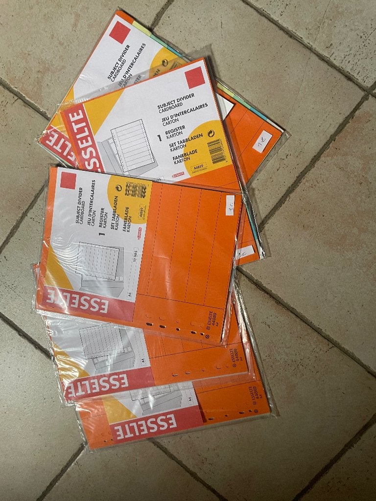 Mappen en tabbladen, Ophalen