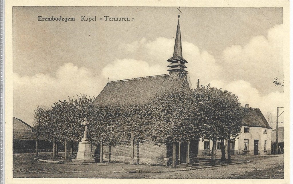 Erembodegem Kapel Termuren, Ophalen of Verzenden, 1960 tot 1980, Ongelopen, Oost-Vlaanderen