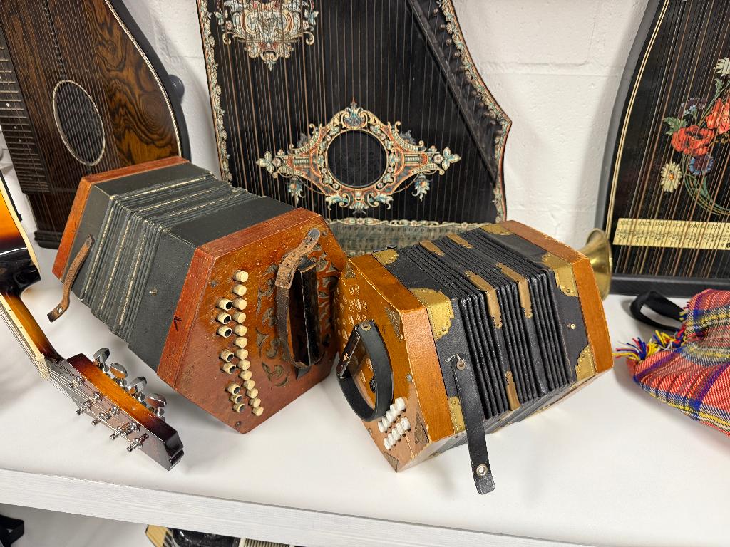 Zelfspelende Concertina's en Bandeon, Musique & Instruments, Accordéons, Autres marques, Enlèvement ou Envoi, Autres formats, Utilisé