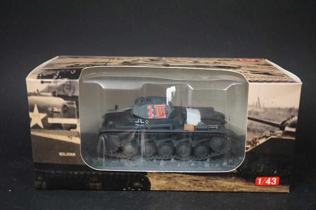 Char allemand Panzer II Altaya - Ukraine 1941 - 1/43 - TOP, Enlèvement ou Envoi, Comme neuf