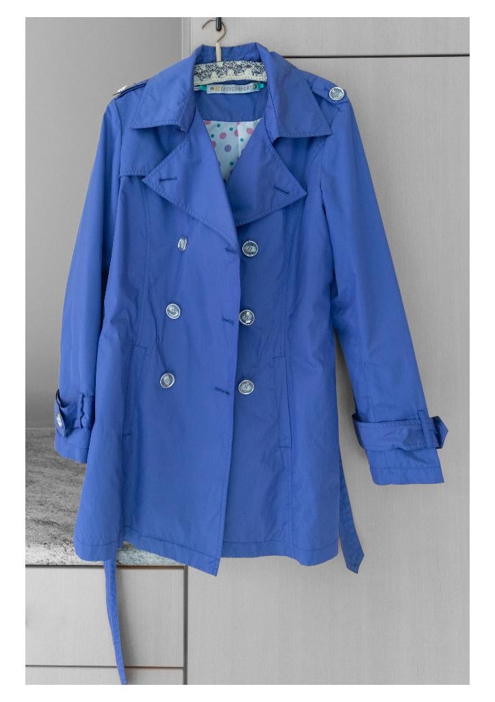 Dames regenjas, Kleding | Dames, Blauw, Maat 42/44 (L), Nieuw, Ophalen