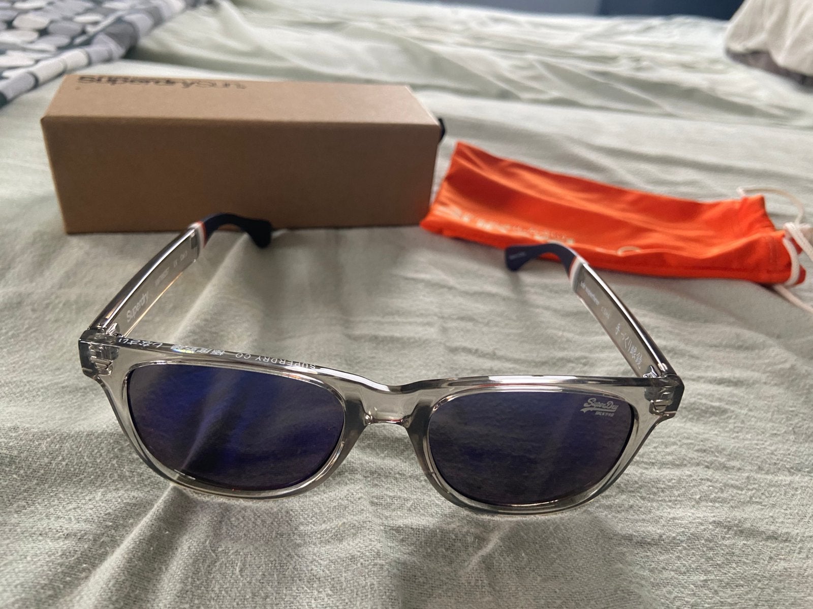 Superdry zonnebril, Handtassen en Accessoires, Zonnebrillen en Brillen | Heren, Ophalen, Zo goed als nieuw, Zonnebril