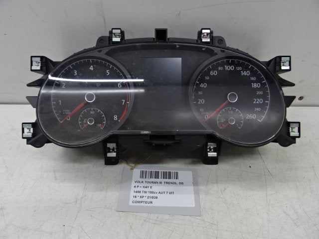 KM TELLER Volkswagen Touran (5T1) (5TA920740C), Gebruikt, Volkswagen