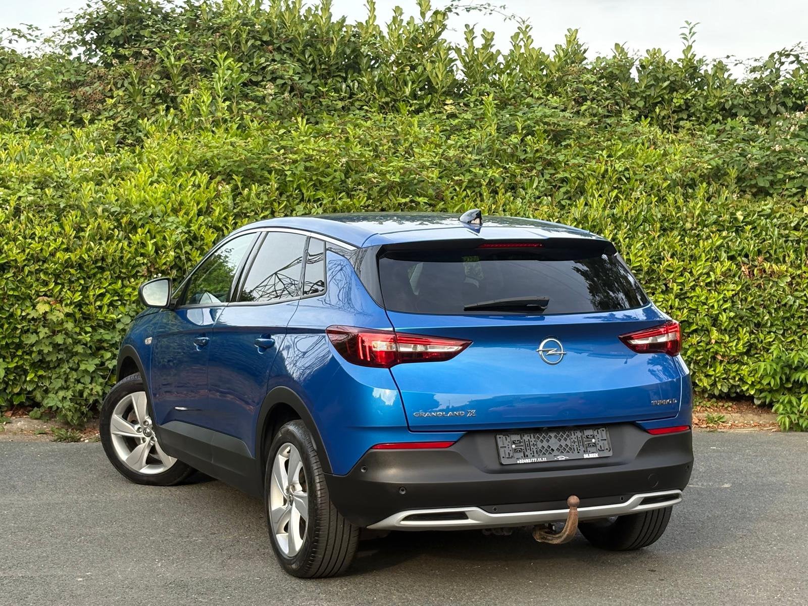 Opel Grandland X 1.5 Diesel 2019 €6d Airco GPS  full options, Euro 6, Entreprise, Noir, 96 kW