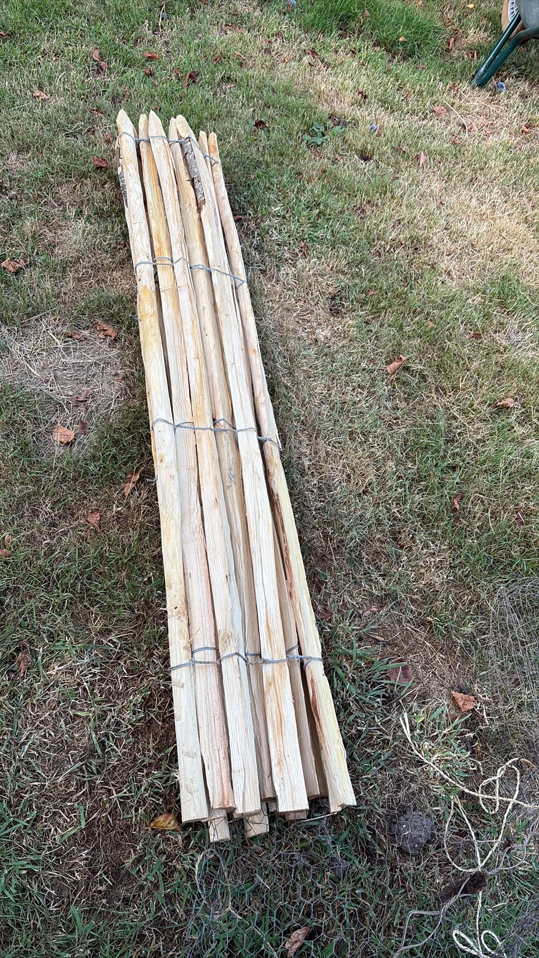 Kastanje hekwerk (2x 1.5m), Tuin en Terras, Ophalen, Nieuw