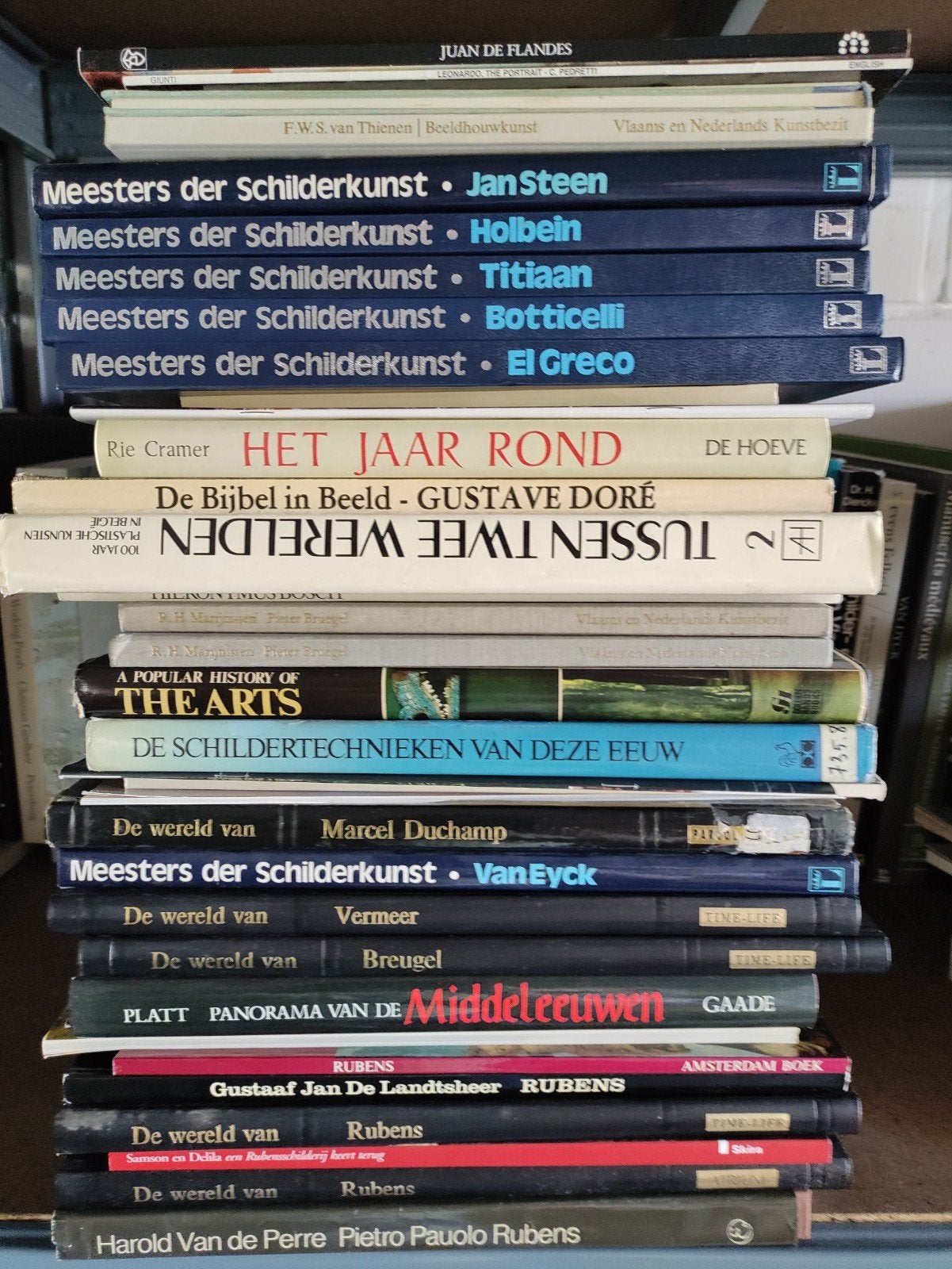 TE KOOP OF TE RUIL : Nederlandstalige kunstboeken, Boeken, Ophalen of Verzenden