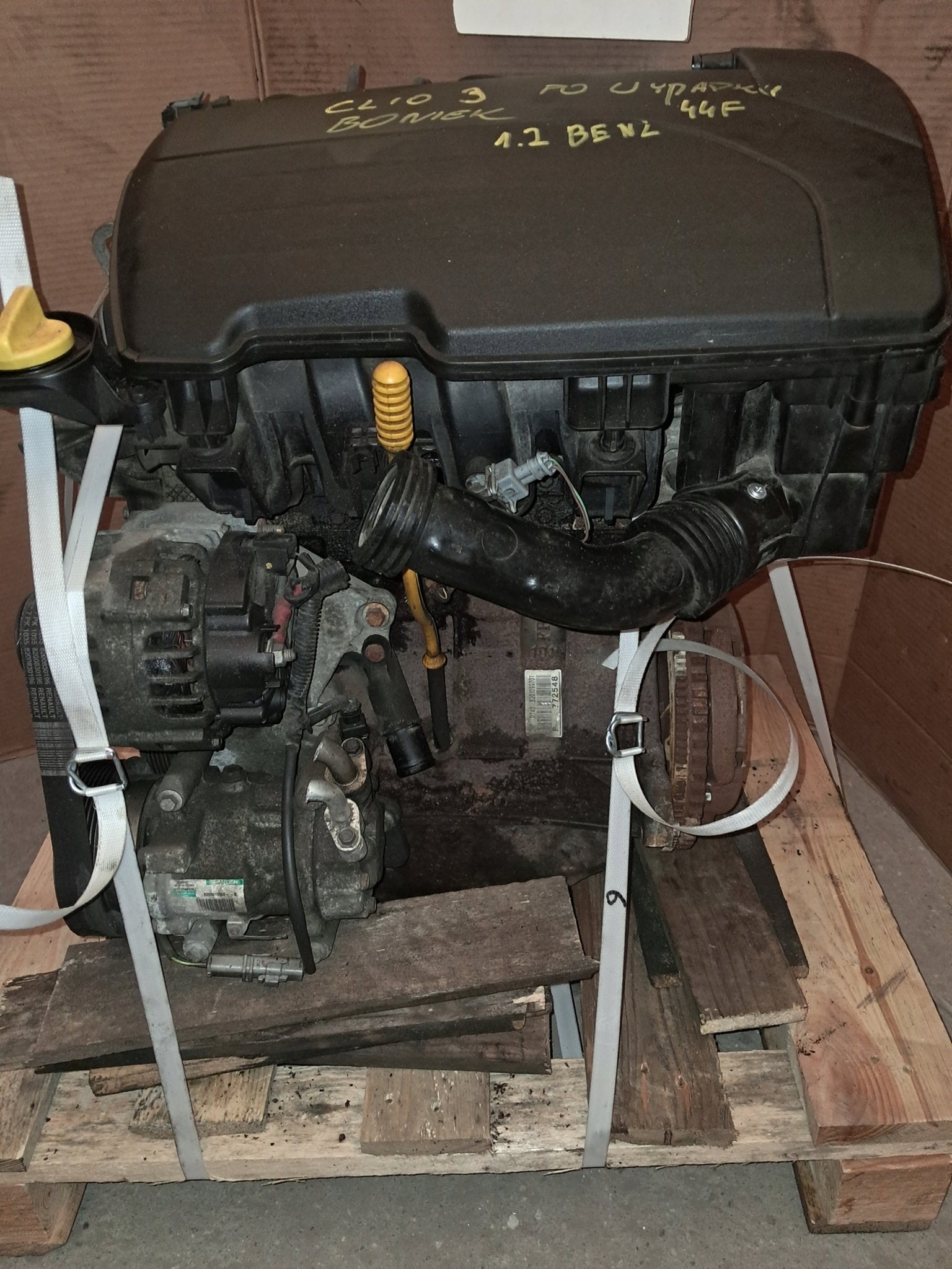 Moteur D4F740 Complet RENAULT CLIO, Envoi, Utilisé, Skoda