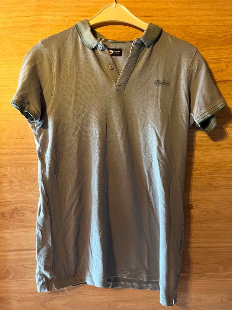 tshirt blauw petrol 176, Enfants & Bébés, Vêtements enfant | Taille 176, Garçon, Enlèvement ou Envoi, Chemise ou À manches longues