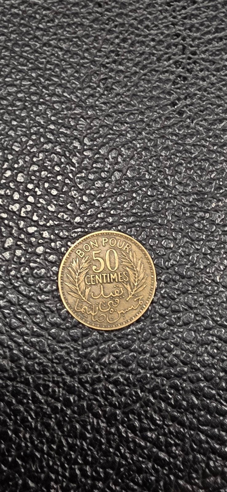 Tunesië 50 centimes 1921, Ophalen of Verzenden