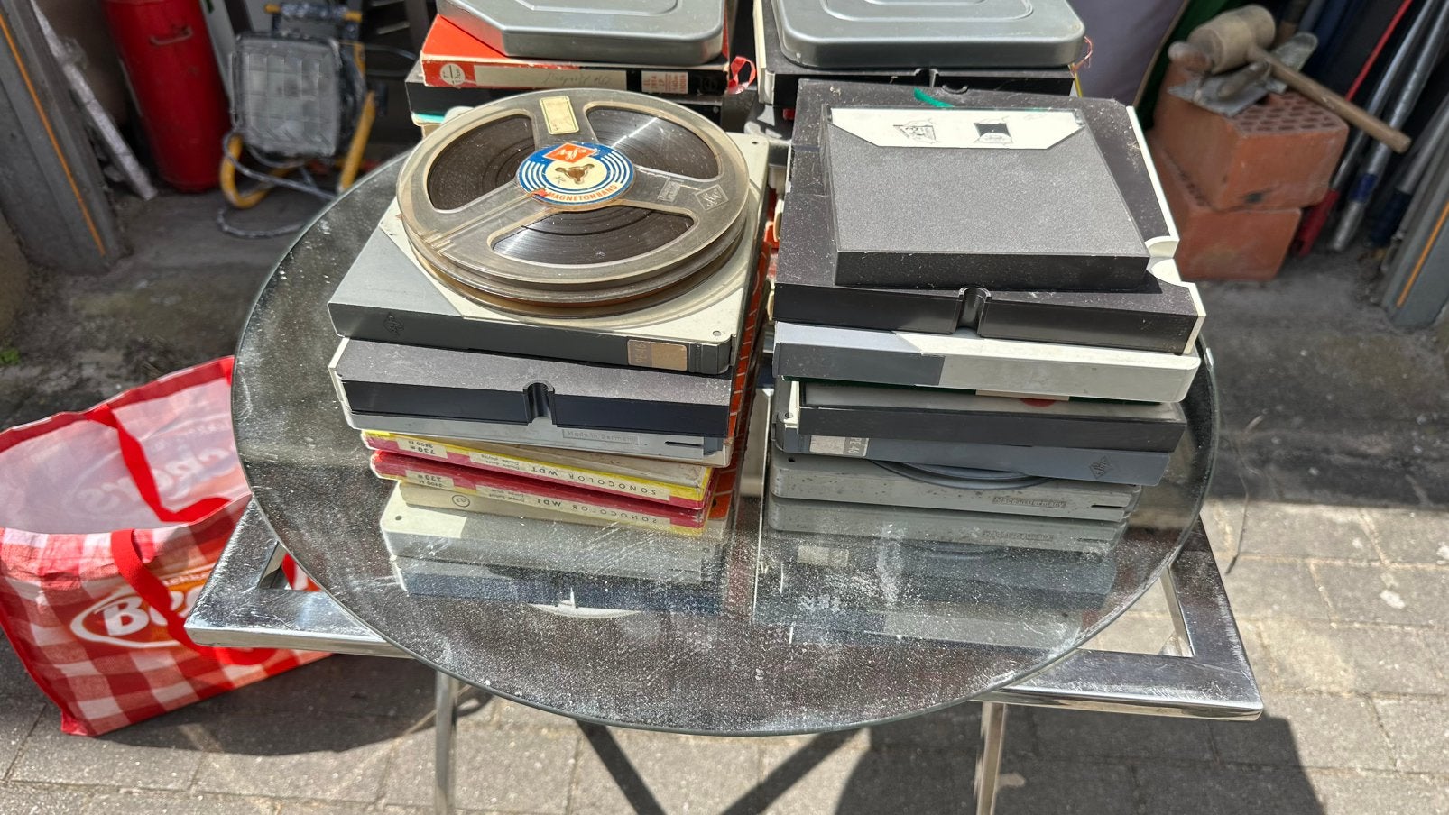 analoge audiobanden (magnetofonbanden, Audio, Tv en Foto, Bandrecorder, Ophalen