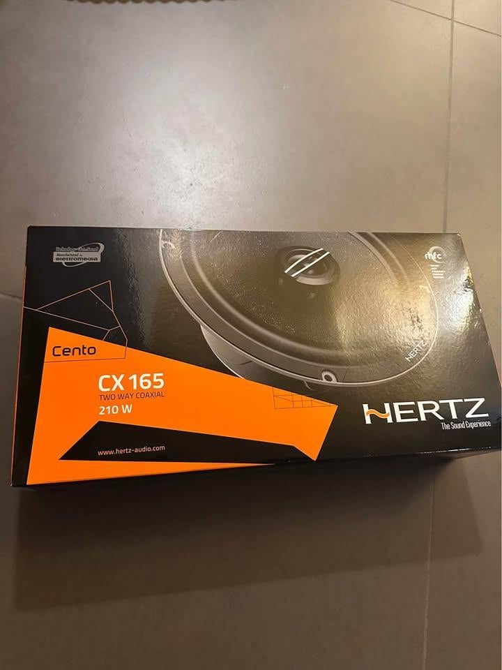 HERTZ CX 165 210W-luidsprekers, Auto diversen, Autospeakers, Nieuw, Ophalen of Verzenden