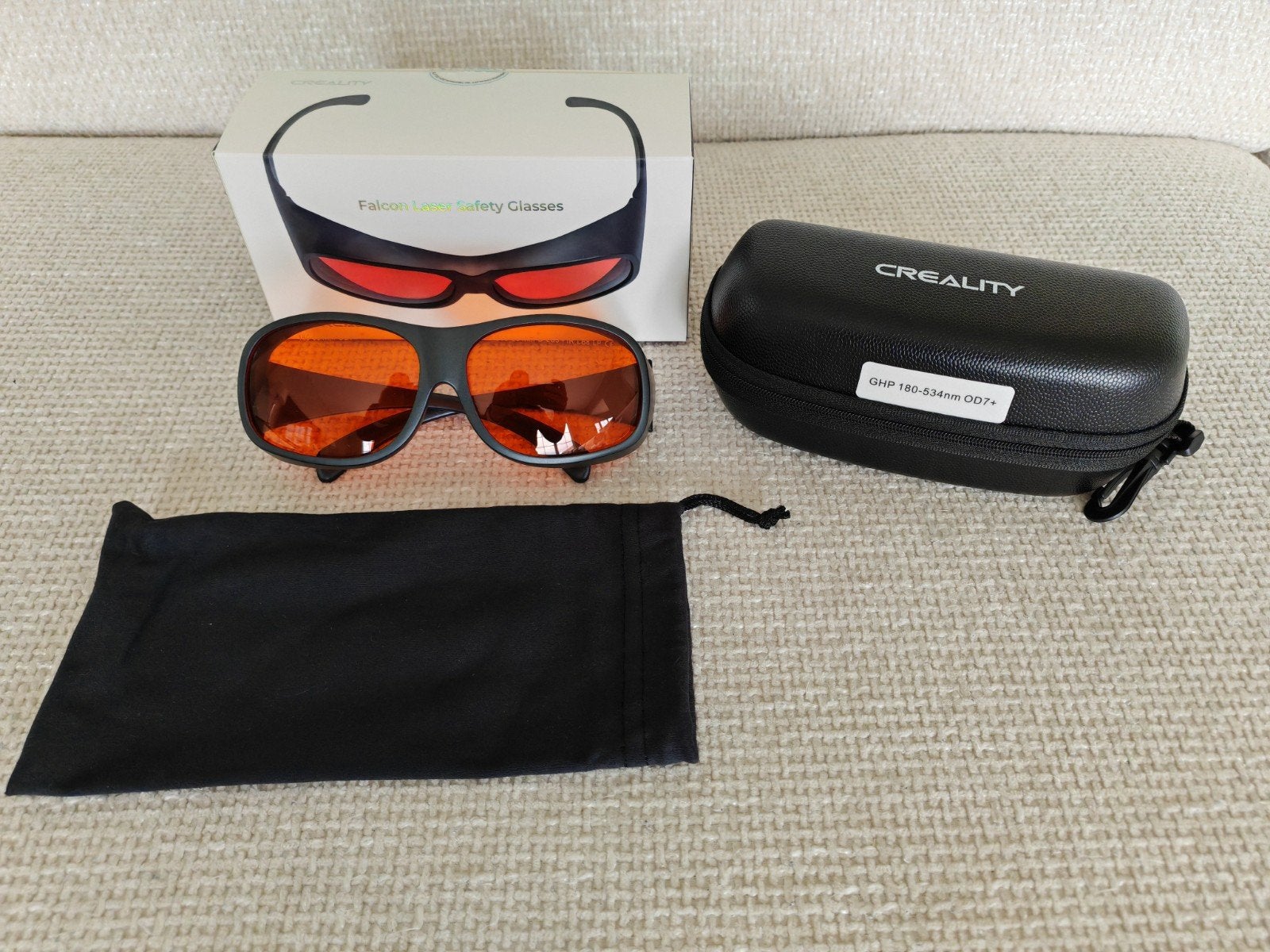 Creality falcon laser safety bril OD7+, Ophalen of Verzenden