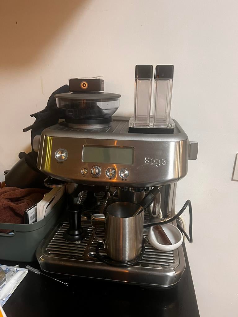 Sage barista pro, Ophalen, Zo goed als nieuw