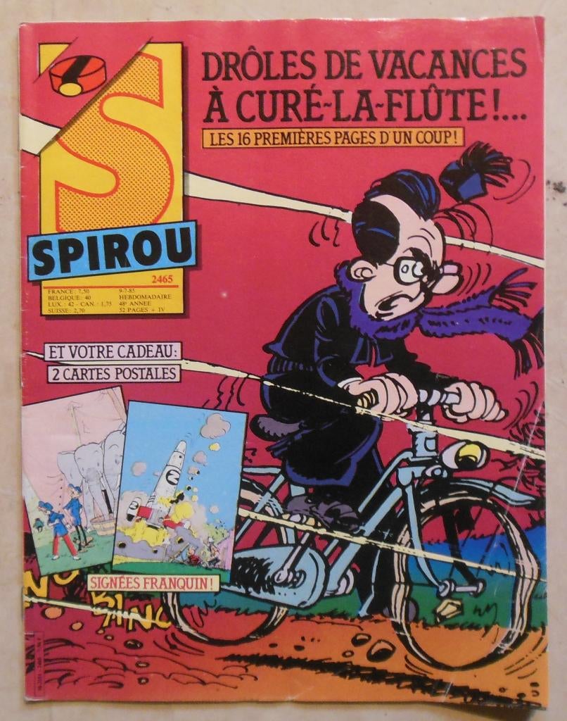 Le Journal de Spirou N 2465, Enlèvement ou Envoi