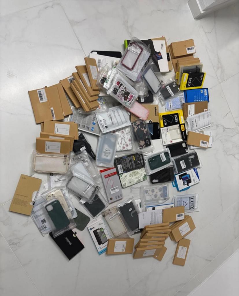 Lot coques iPhone et Samsung, Enlèvement ou Envoi, Comme neuf