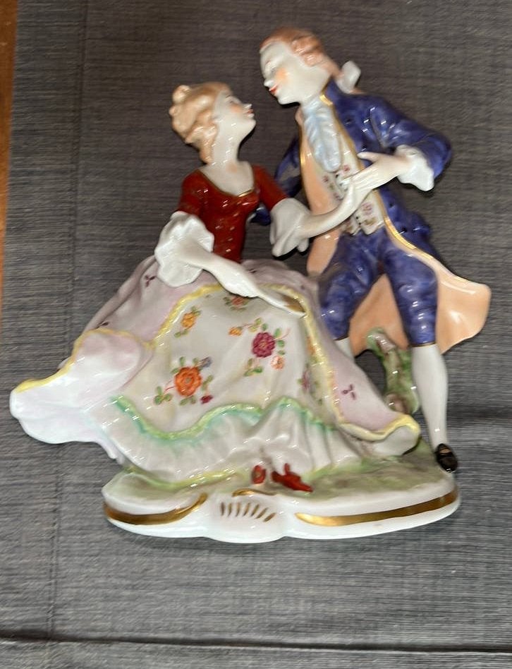 Figurine en porcelaine, Antiquités & Art, Enlèvement