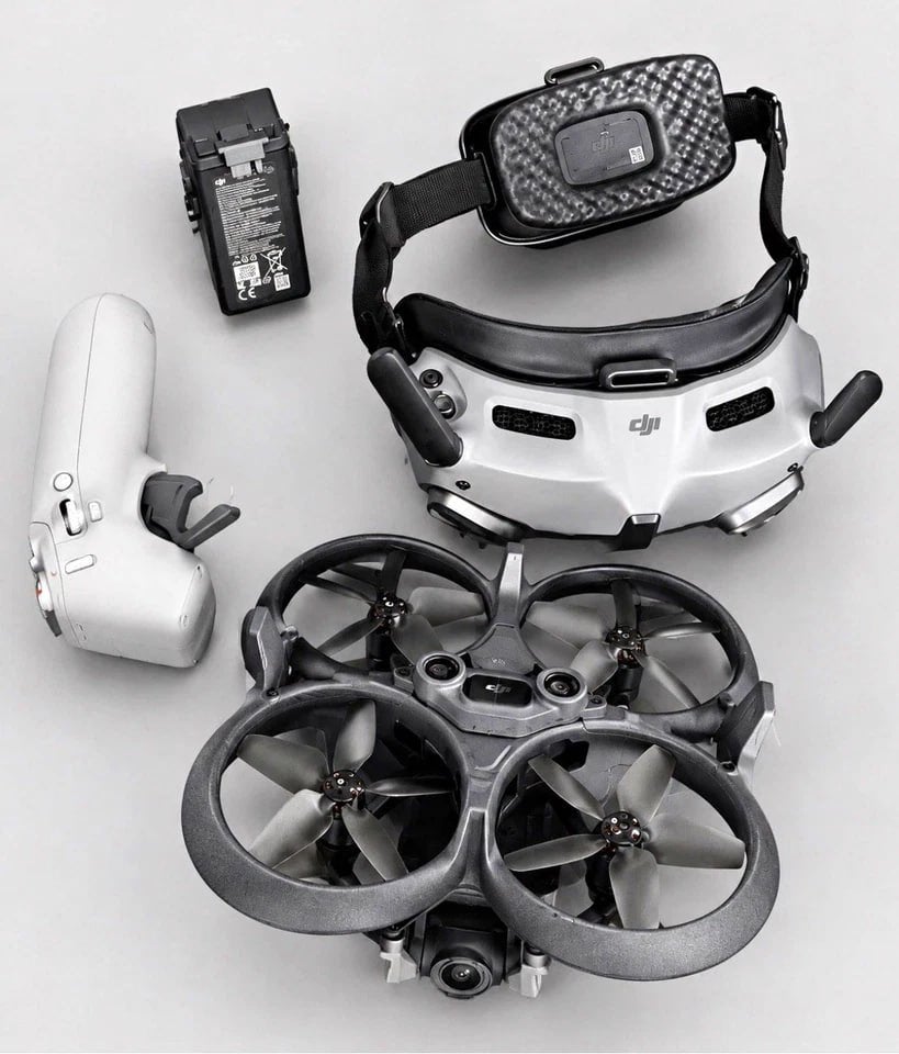 DJI Avata met Goggles en Controller, Gebruikt, Cameradrone, 5 tot 10 kilometer, DJI
