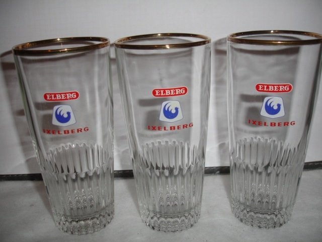 Bierglas Elberg - Ixelberg, Grand Brasserie de Koeckelberg, Ophalen of Verzenden, Nieuw, Glas of Glazen, Overige merken