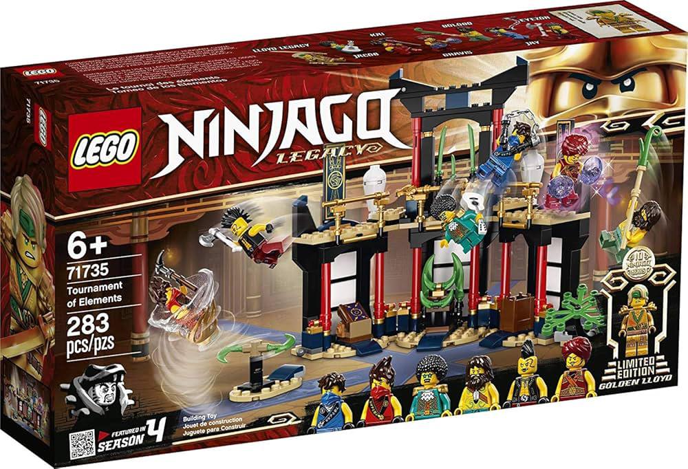 Lego Ninjago 71735 Tournament of Elements, Ophalen of Verzenden, Zo goed als nieuw, Lego