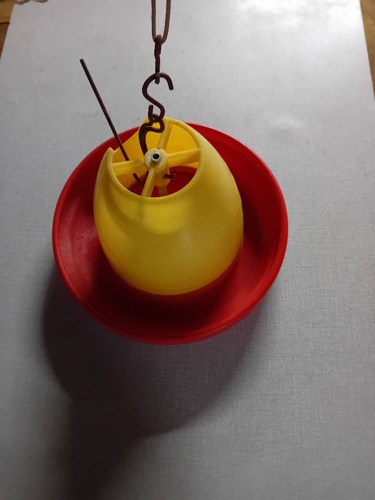 VOERBAK 38cm dia/7,5kg voer voor:KUIKENS/VLEESKIPPEN/LEGHEN, Meerdere dieren, Kip