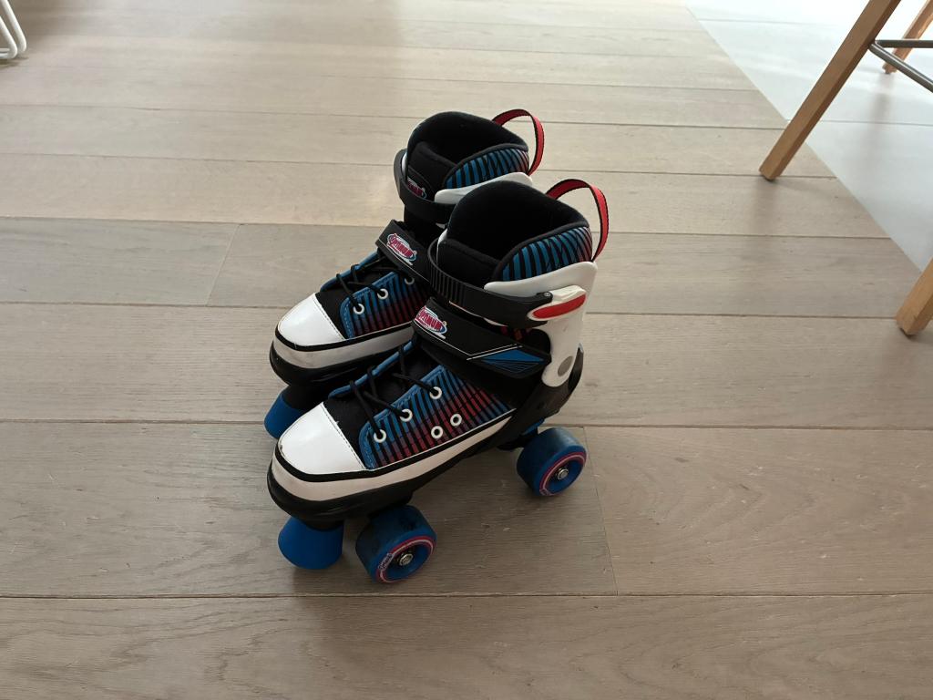 Optimum verstelbare Rolschaatsen (Maat 36–39), Enlèvement ou Envoi, Réglable, Utilisé, Enfants