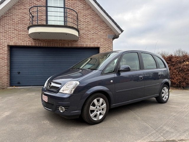 Opel Meriva 1.4i Cosmo *41000km!, Blauw, Leder en Stof, Bedrijf, Dealer onderhouden