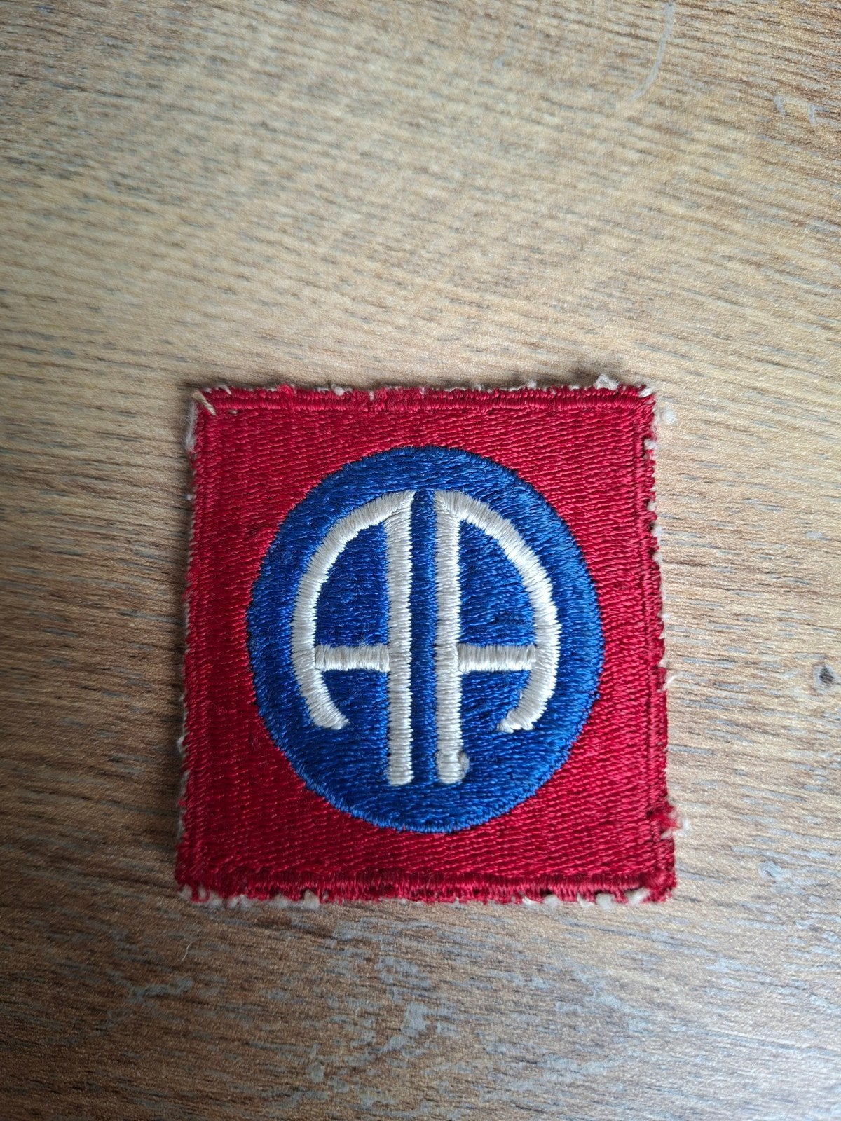 Patch de la 82e division aéroportée américaine WW2, Collections, Enlèvement ou Envoi