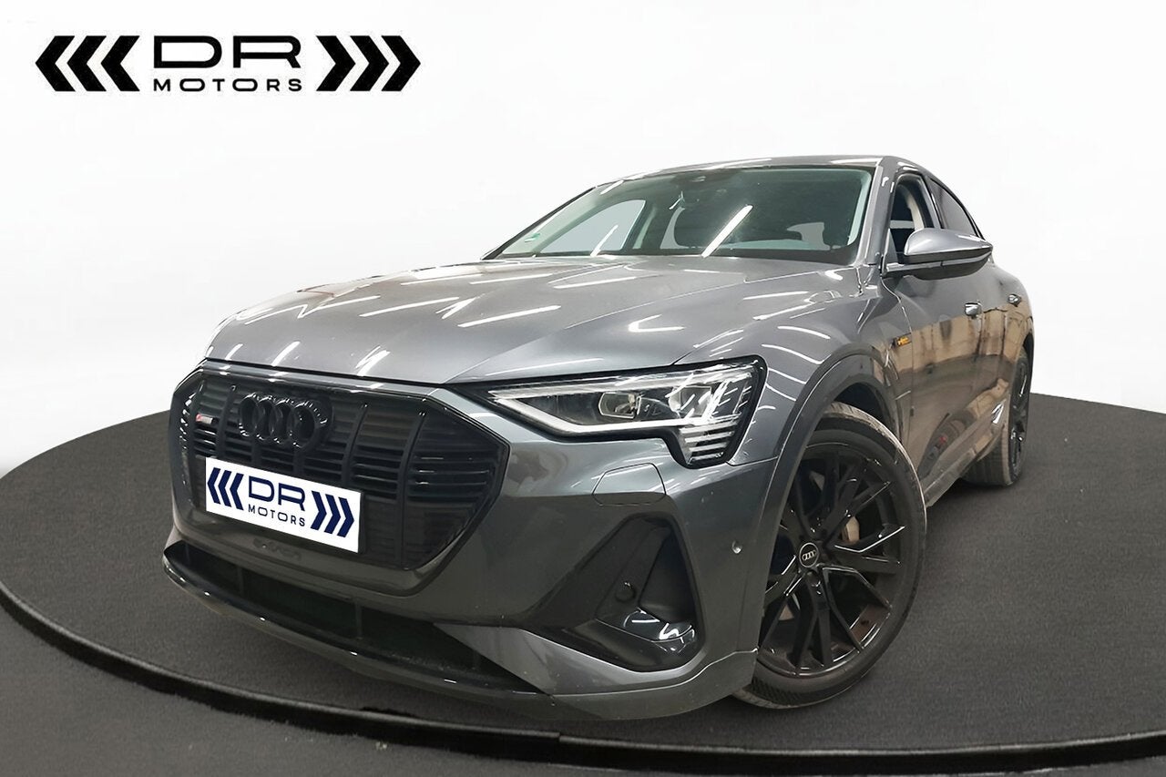 Audi e-tron 50 S LINE - QUATTRO - SPORTBACK, Autos, Audi, 0 kg, Argent ou Gris, 0 kg, Noir
