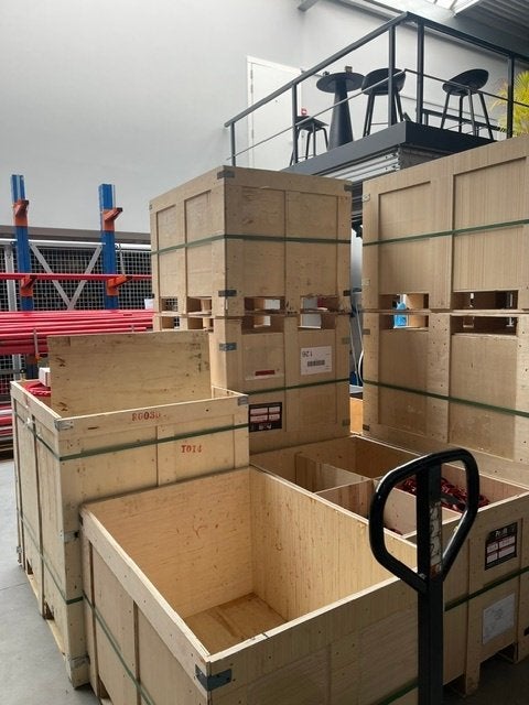 GRATIS houten multiplex kisten – ideaal voor opslag!, Ophalen, 100 tot 150 cm, Zo goed als nieuw, 75 tot 100 cm