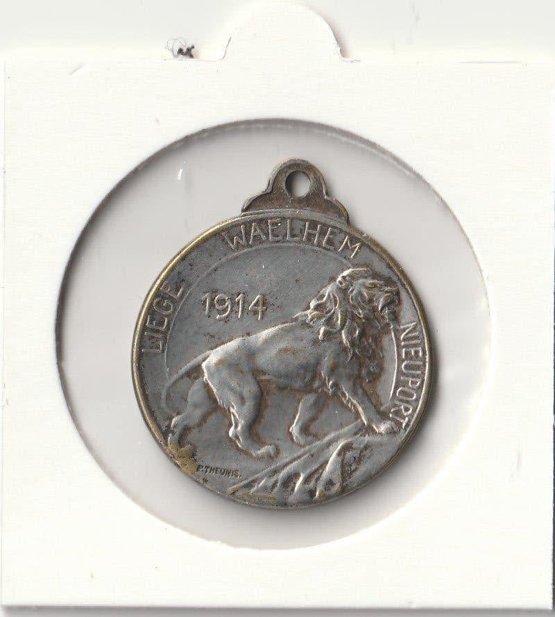 LIEGE WAELHEM NIEUPORT W.O.I.1914, Enlèvement ou Envoi