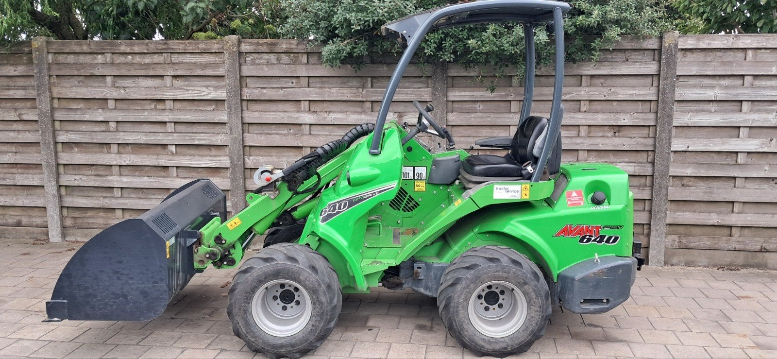 Avant 640 TDL, Zakelijke goederen, Ophalen, Wiellader of Shovel