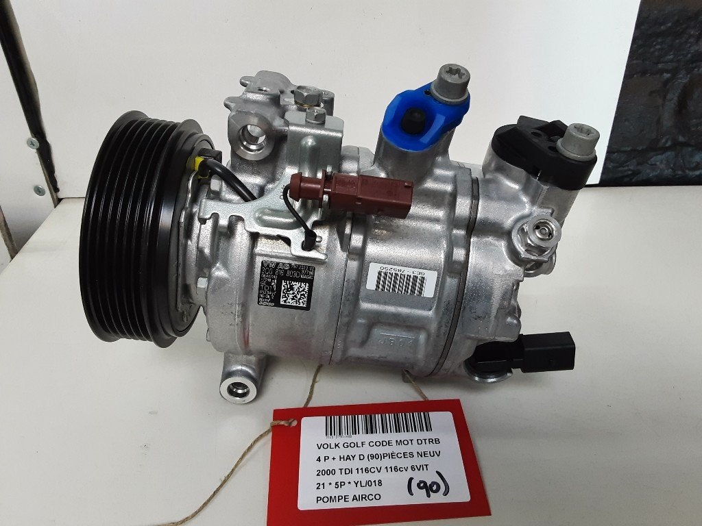 COMPRESSEUR CLIMATISATION Golf VIII (CD1) (3Q0816803D), Volkswagen, Volkswagen AG, Utilisé, Kundenbetreuung@volkswagen.de