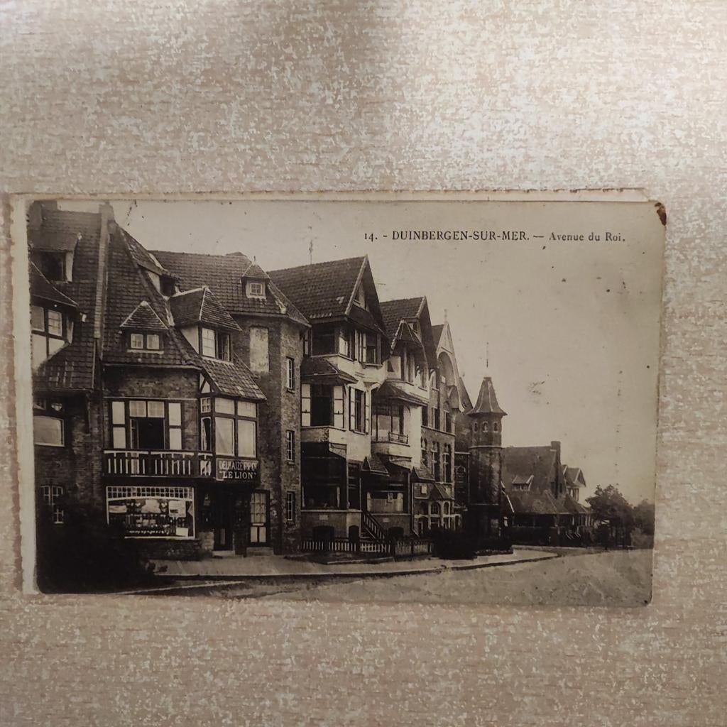 Duinbergen sur mer Avenue du Roi, Ophalen of Verzenden