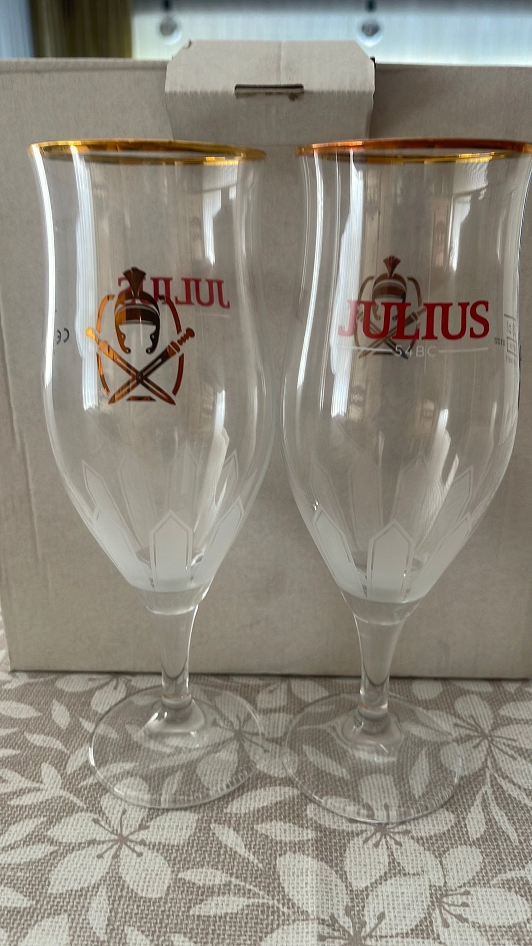 Glas julius, Verzamelen, Ophalen, Zo goed als nieuw
