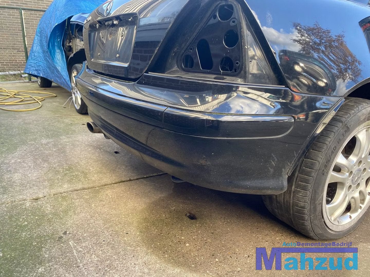 MERCEDES SLK R170 Zwart C197 Achterbumper bumper 1996-2004, Gebruikt, Mercedes-Benz AG, Mercedes-Benz, Mercedesstrasse 120
70372  Stuttgart, DE