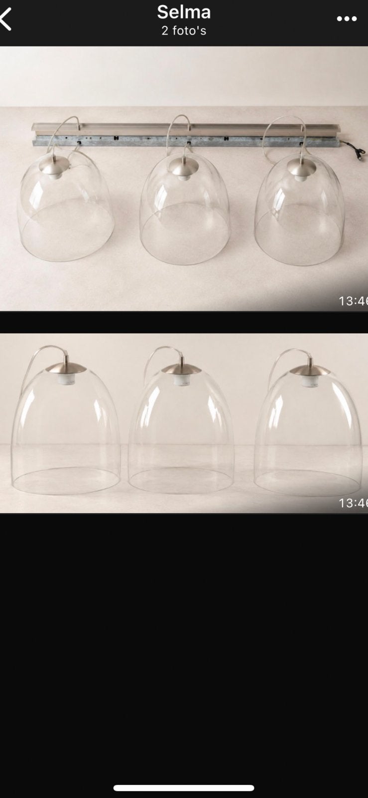Hanglamp, Ophalen, Zo goed als nieuw