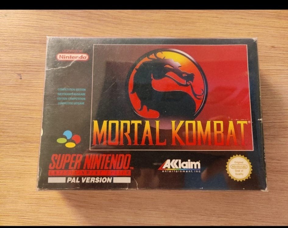 Super Nintendo Mortal Kombat PAL, Ophalen of Verzenden