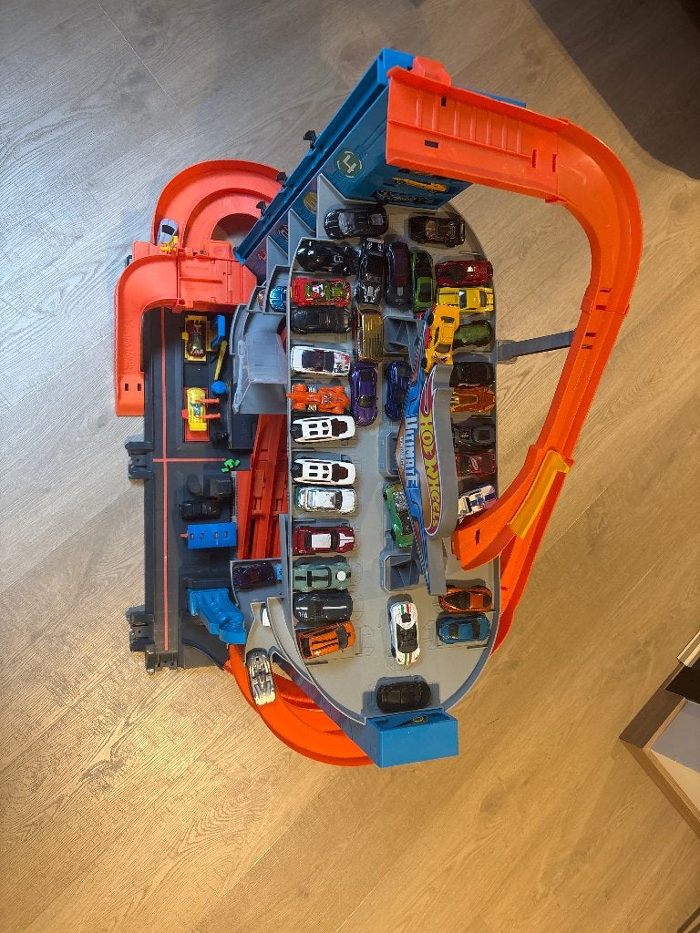 Hot wheels ultimate garage, Ophalen, Gebruikt, Hot Wheels