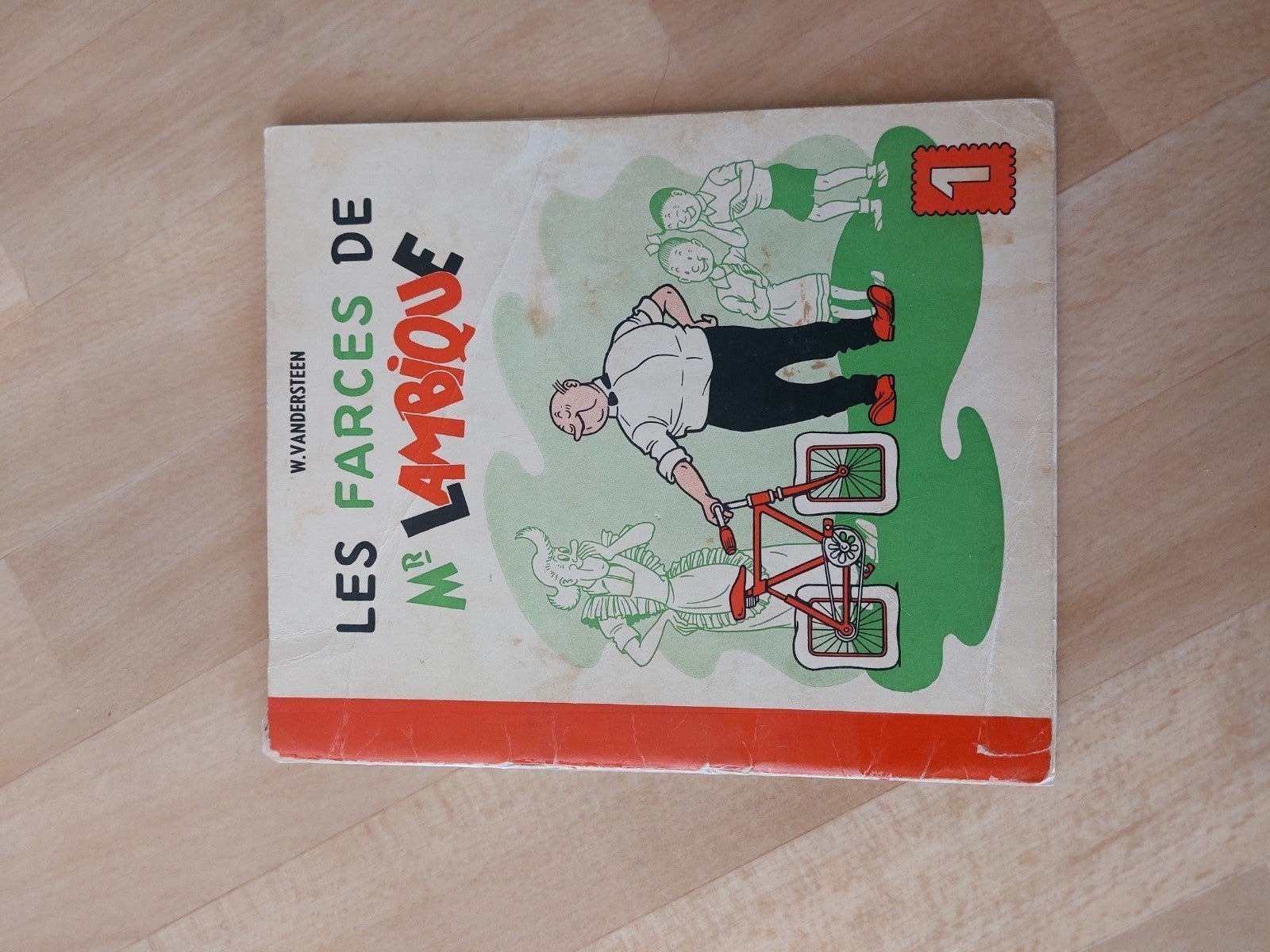 Les farces de mr Lambique nr1 W Vandersteen, Enlèvement ou Envoi