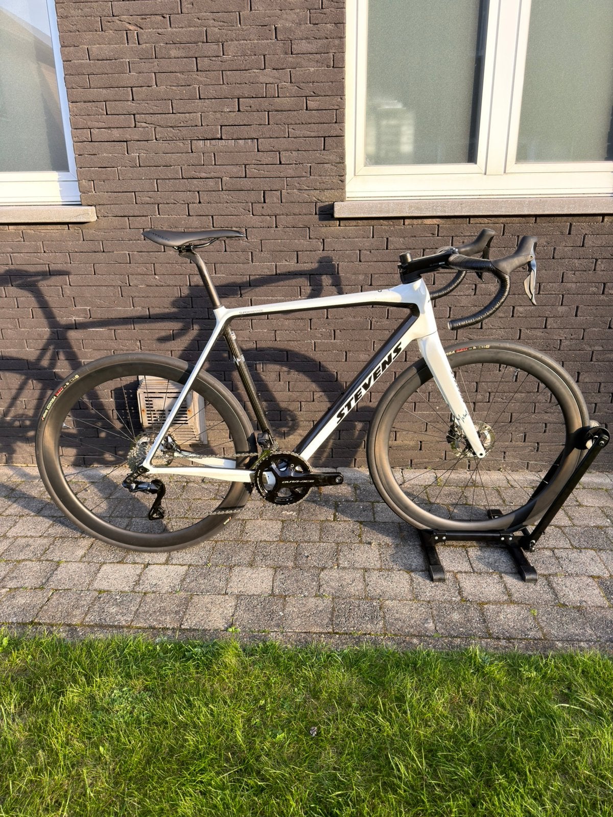 Stevens Super Prestige Dura-Ace, Fietsen en Brommers, Gebruikt, Carbon, 57 tot 61 cm, Schijfrem