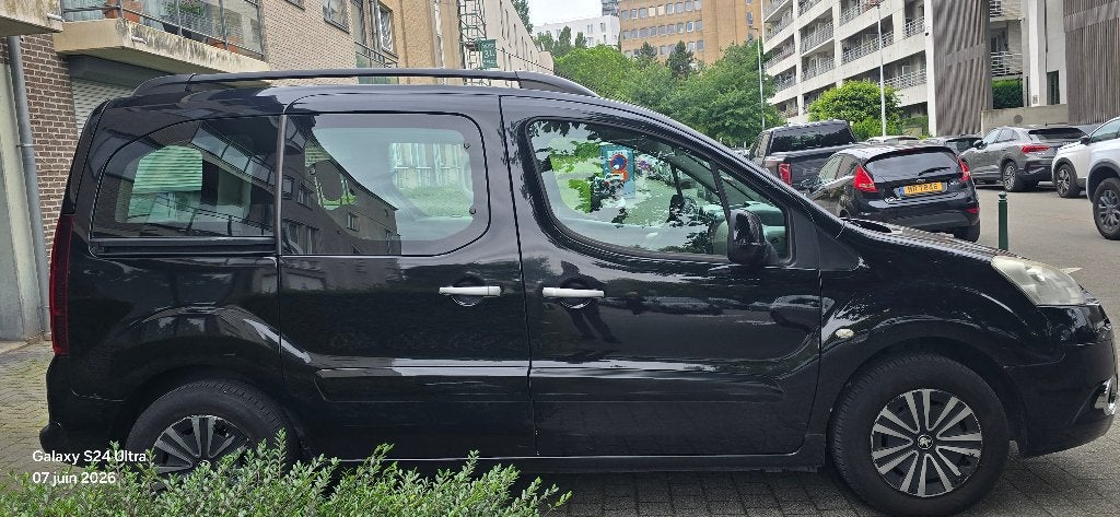 PEUGEOT PARTENER 1.6 DIESEL 1ER MAIN AIRCO, Autos, Euro 5, Boîte manuelle, Entretenue par le concessionnaire, 5 portes