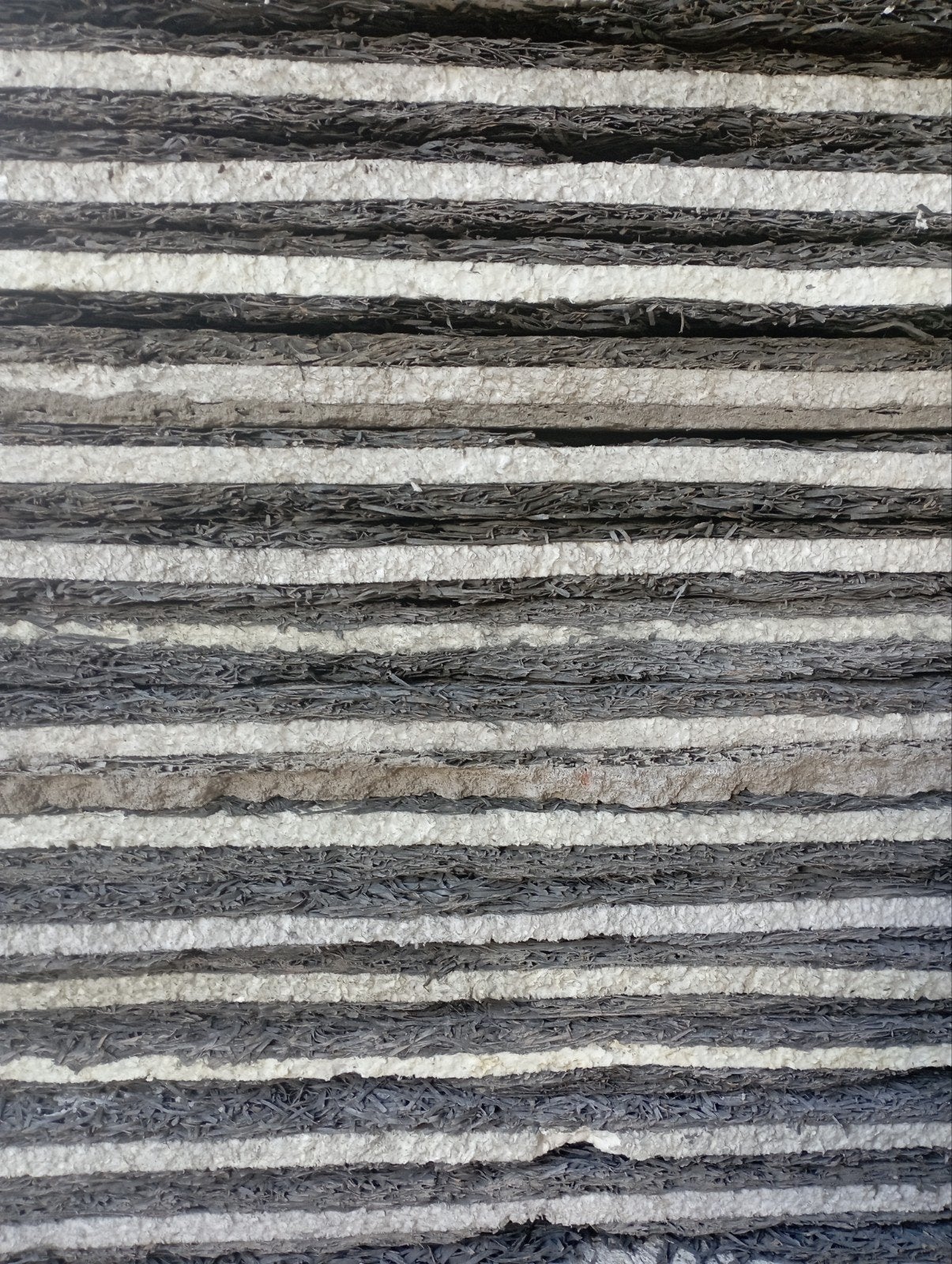 panneaux de laine de bois ciment / frigolite, Enlèvement