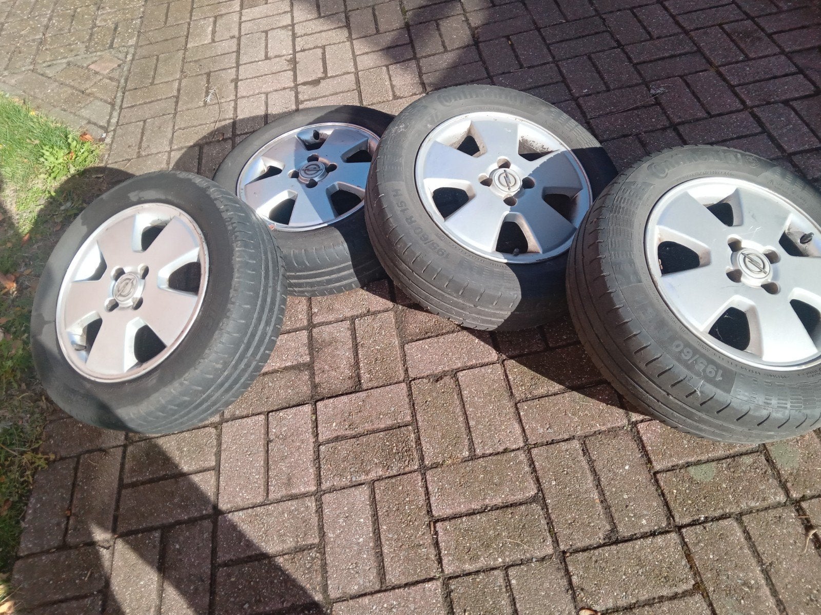opel astra G aluminium velgen, Ophalen, Velg(en)