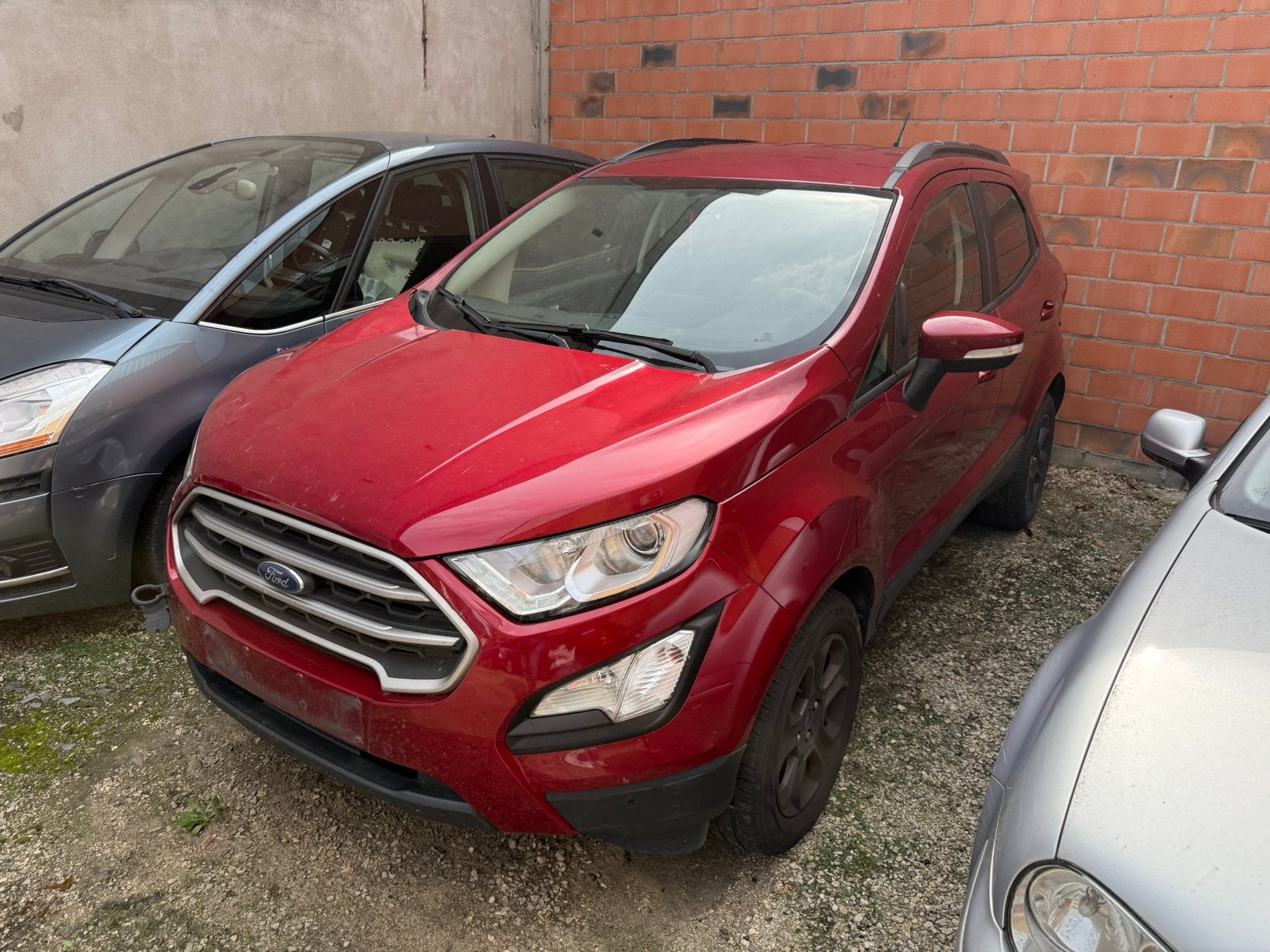 FORD ECOSPORT 1.0I 101PK️MOTEUR CASSÉ️MOTOR KAPOT️, Rouge, Achat, Euro 6, Boîte manuelle