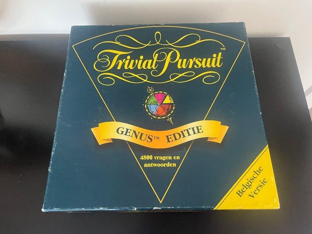 Trivial Pursuit Genus edition Belgische versie - prima staat, Hobby & Loisirs créatifs, Enlèvement ou Envoi, Utilisé, HASBRO