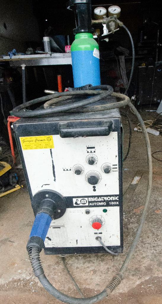 poste de soudure semi automatique TRI, Enlèvement