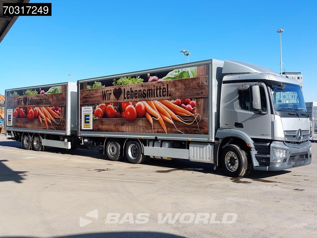 Mercedes Antos 2540 6X2 Combi Frigoblock EK 25U 2000kg Ladeb, Argent ou Gris, Euro 6, Entreprise, Mercedes-Benz